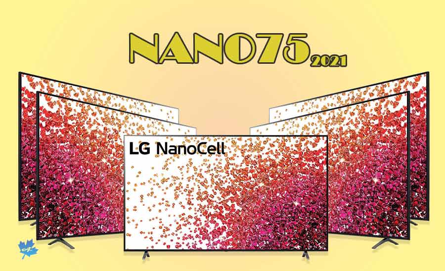 سایزهای تلویزیون ال جی NANO75 2021